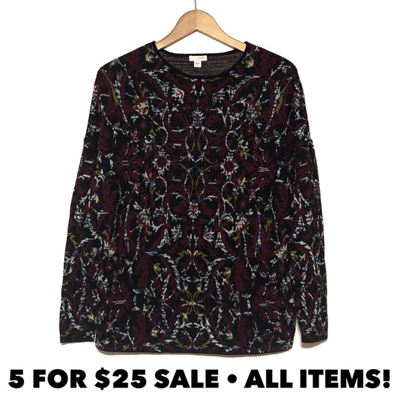 J. Jill Sweaters - J Jill Abstract Sweater
